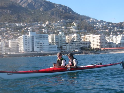 Kayaking at Green Point