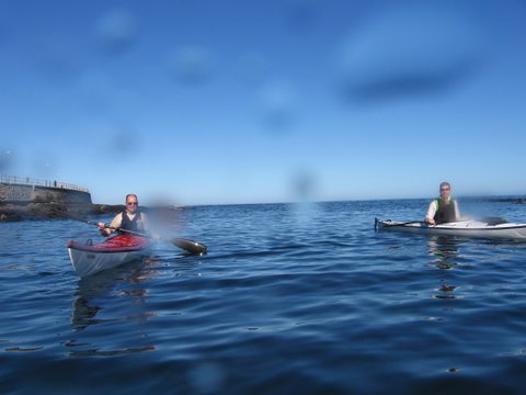 Kayaking at Green Point