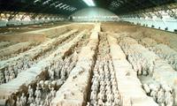 The Terracotta Army - guarding the tomb of the First Emperor of China, Qin Shi Huang di