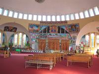 Inside the cathedral