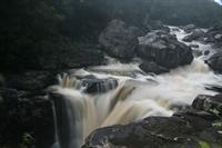 Chute Andriamamovoka (waterfall) on the Namorona River