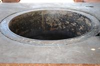 The bark is boiled in this pot