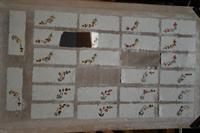 Sheets are left to dry