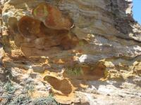 Layers of iron clearly visible