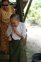 100 years old and still smoking